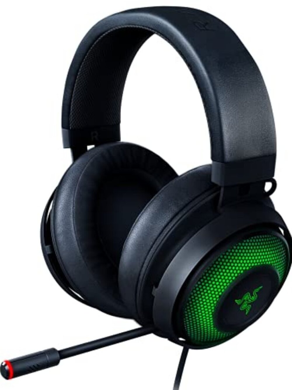 Razer Kraken Ultimate Wired Gaming Headset Black Chroma RGB Retractable Mic